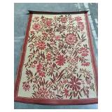 Woven outdoor rug made from 95% recycled plastic