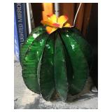 Metal succulent decoration 20 in tall