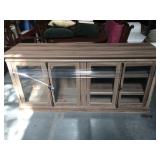 70 in long wood entertainment center tv stand