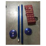 Portable exotic dancer pole - complete with bag