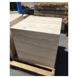 24 inch wide stone display pedestal