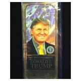 1/10 gram Pure Gold Donald J. Trump foil