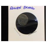 Antique Roman Bronze Coin