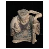 Signed Ivory netsuke, measures, 2 inches