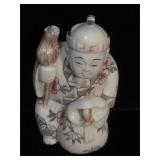 Signed Ivory netsuke, measures 2 inches