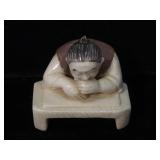 Signed Ivory netsuke, measures over 1 1/4 inches