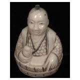 Ivory netsuke, measures 1 3/4 inches