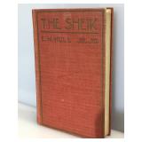 1921 1st edition The Sheik hardcover book by