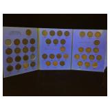 Canadian Large Cent Album, only missing 2- coins