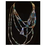 3- Southwest style necklaces, ge pendants