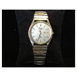 Seiko Day-Date Gray Dial Quartz watch