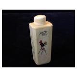 Hand-painted Asian  Bone Snuff Bottle