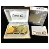 Colibori watch money clip, 17 jewel , in original