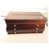 3- Drawer  top-lift w/. mirror jewelry box, 17.5