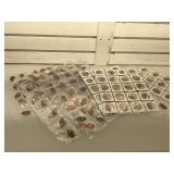 Large collection of pressed souvenir pennies