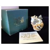 Harmony Kingdom, (Cat Naps Meow), signed twice &