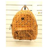 MCM MUNCHEN  designer leather back pack