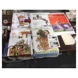 10 Vintage movie posters, (Tarzan & the Jungle