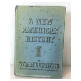 1937 1st edition A New American History hardcover