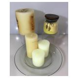 Wax candle lot