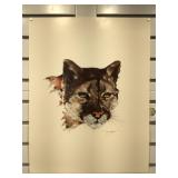 Pencil signed John Livingston print, matt size 22