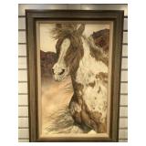 Signed & numbered Judy Larson litho-giclee