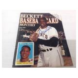 Willie mays autographed Beckett