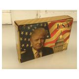 Golden Trump playing cards