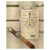 Gemstone tree of life chakra wand