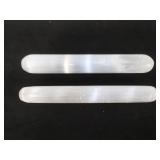 2 selenite therapy wands