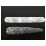Labradorite & selenite therapy wands