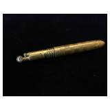 Vintage brass USA lighter pen