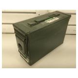 Metal ammo can with approx. 250-300 rounds of 223