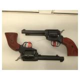 Pair of Heritage Rough Rider revolvers - 22 cal -