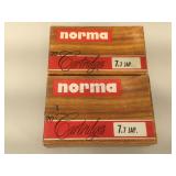 40 rounds of Norma 7.7 Jap rifle ammo in boxes -