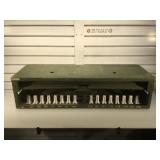 Locking metal Military Pistol holder storage box