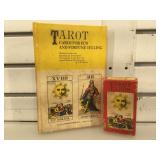 Vintage tarot cards & tarot card book