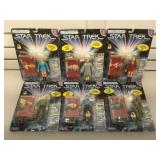 Playmates Star Trek action figures, 6 all in