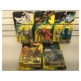 Kenner Batman Forever action figures, 5 all in