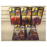 Kenner Legends of Batman action figures, 5 all in