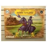 5 Marx Toys Sir Brandon the Blue Knight, all in