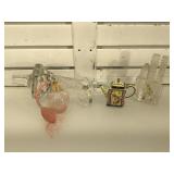 Perfume ionizer & bottle, keepsake box & more