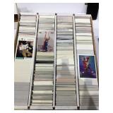Mixed sports cards with stars
