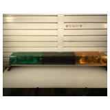 Utility worker vehicle top light bar