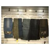 5 pairs of NWT Point jeans, ladies size 2 are