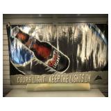 Large Coors banner & large styrene Janet Jackson