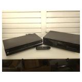 Toshiba SD-V296 DVD/VHS player w/ remote & Yamaha