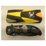 The Bone Edge steel folding knife