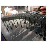 Large expanding conveyor rack on wheels