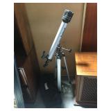 Bushnell telescope with tripod and bag